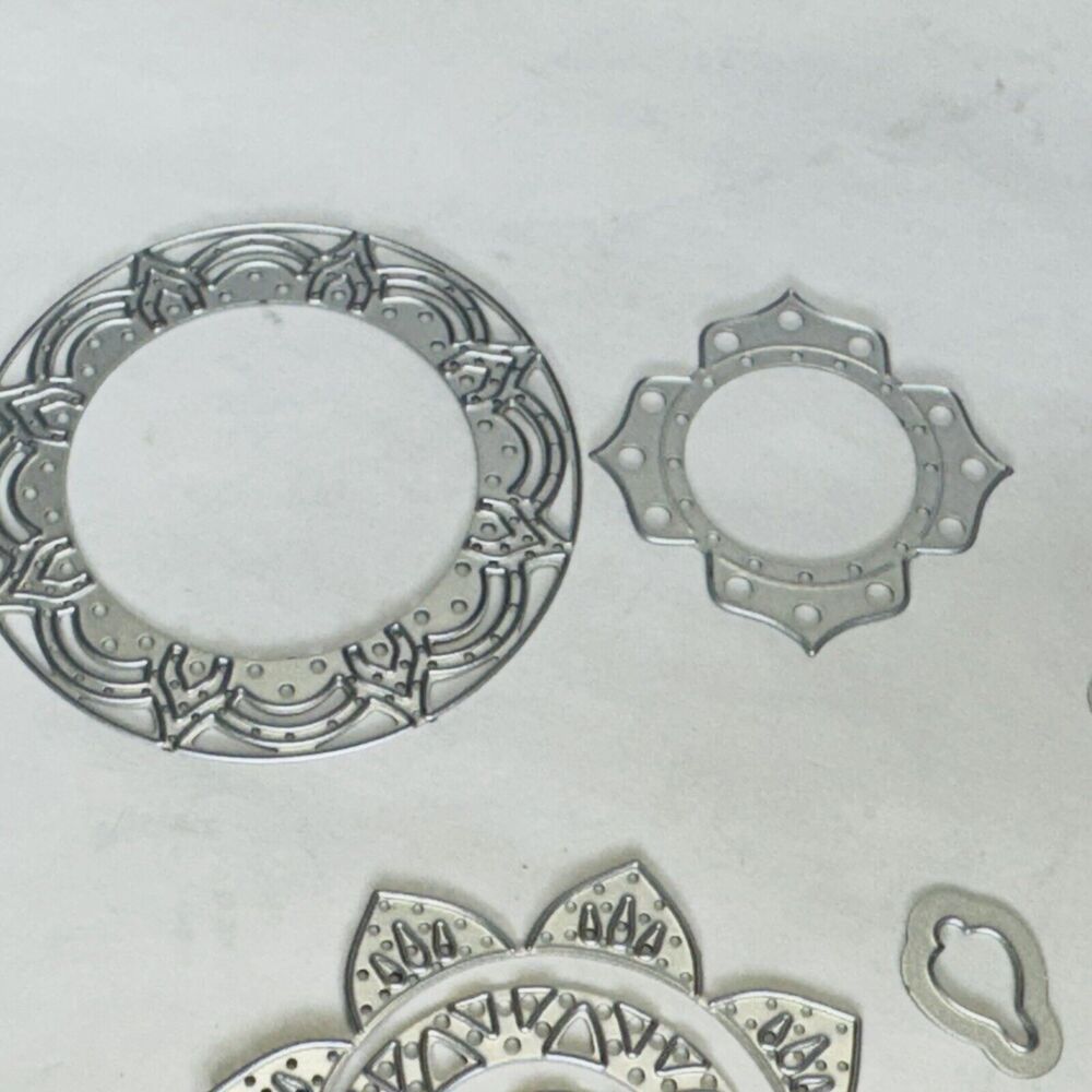 Stampin Up Eastern Beauty Set Of 21 Stamps & Eastern Medallions Thinlits Dies - Picture 10 of 13